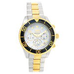 Invicta Men's 22038 Pro Diver Quartz Chronograph Platinum Dial Watch