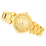 Invicta Women's 23728 Angel Quartz 3 Hand Gold Dial Watch