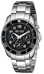 SO&CO New York Men's 5029.1 Yacht Club Analog Display Quartz Silver Watch
