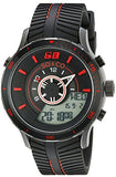 SO&CO New York Men's 5035.4 Monticello Analog-Digital Display Black  Rubber Strap Watch