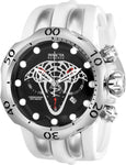 Invicta Reserve 54mm Venom Viper Swiss Chronograph White Polyurethane Strp Watch 24065