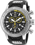 Invicta 19576 Men's Jason Taylor Chrono Yellow Accented Black Dial Dive Watch