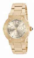 Invicta 14751 Ladies Angel Multi-Function Champagne Dial Gold-plated Watch