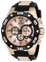 Invicta Men's 24683 Pro Diver Quartz Multifunction Rose Gold Dial Watch