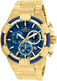 Invicta Men's 25866 Bolt Quartz Chronograph Blue Dial Watch