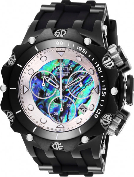 Invicta  Men's 26591 Venom Quartz Chronograph Blue, Green, Silver Dial Watch