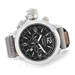 Invicta 18574 Men's 54mm Russian Diver Quartz Chronograph Leather Watch