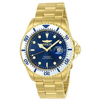 Invicta Men's 23382 Pro Diver Quartz 3 Hand Blue Dial Watch