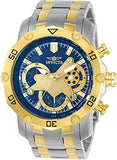 Invicta Men's 22762 Pro Diver Quartz Multifunction Blue Dial Watch