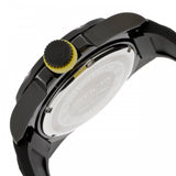 Invicta 12165 Men's Pro Diver Black Dial Black Analog Dispay Polyurethane Watch