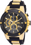 Invicta Men's 22401 Speedway Quartz Multifunction Black Dial Watch