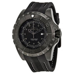 Invicta Men's 23734 Pro Diver Quartz 3 Hand Black Dial Watch