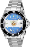 Invicta Men's 28700 Pro Diver Automatic 3 Hand Light Blue, White Dial Watch
