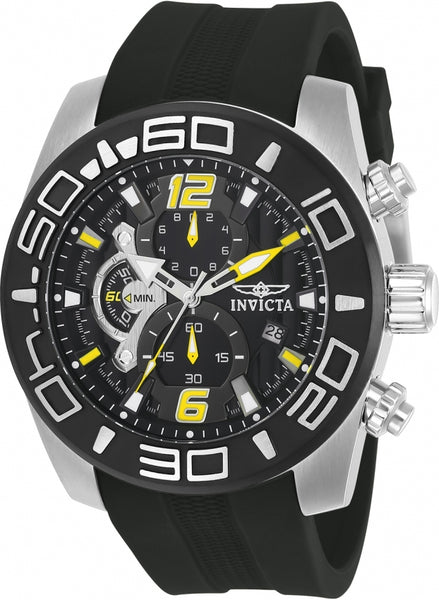 Invicta Men's 22809 Pro Diver Quartz Multifunction Black Dial Watch