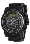 Invicta Men's 19324 S1 Rally Quartz Multifunction Black, Yellow Dial Watch