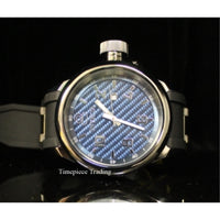 Invicta Men's 0554 Russian Diver Collection Carbon Fiber Black Rubber Watch I...