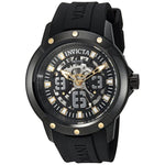 Invicta Men's 22632 Objet D Art Automatic 3 Hand Black Dial Watch