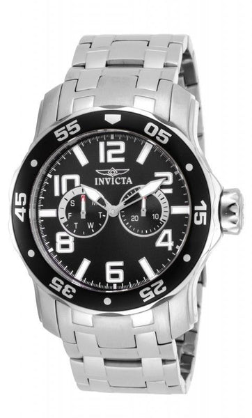 Invicta Men's 17495 Pro Diver Quartz Multifunction Black Dial Watch