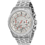 Invicta Men's 7096S Signature Quartz Chronograph Silver Dial Watch