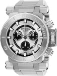 Invicta Men's 26643 Coalition Forces Quartz Chronograph Silver, Black Dial Watch