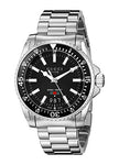 Gucci Dive Analog Display Swiss Quartz Silver-Tone Men's Watch(Model:YA136301)