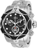 Invicta Men's 26650 Reserve Quartz Chronograph Black, Silver Dial Watch