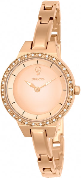 Invicta Women's 23331 Gabrielle Union Quartz 3 Hand Rose Gold Dial Watch