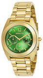 Invicta Women's 23749 Angel Quartz Chronograph Green Dial Watch