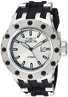 Invicta Men's 'Subaqua' Automatic Stainless Steel and Silicone Casual Watch, Color:Black (Model: 20188)
