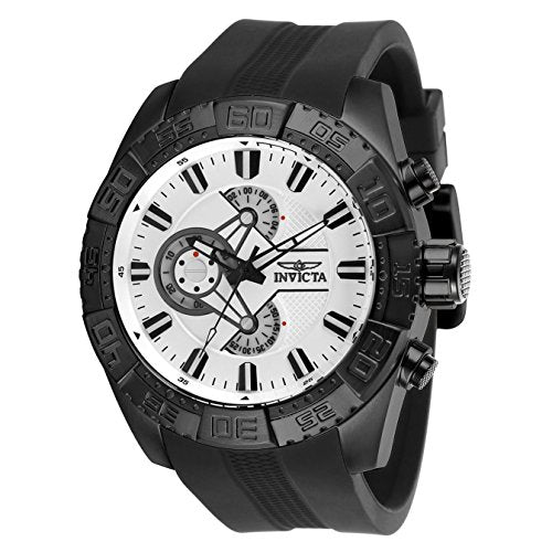 Invicta Men's 25995 Pro Diver Quartz Multifunction White Dial Watch