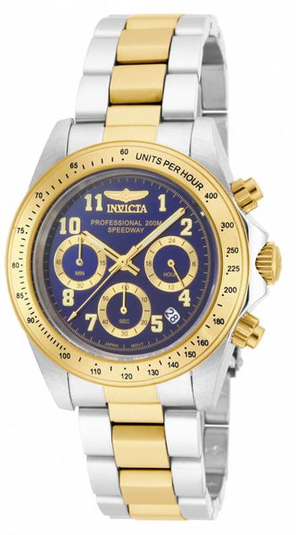 Invicta Men's 17028 Speedway Quartz Chronograph Blue Dial Watch