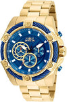 Invicta Men's 25516 Bolt Quartz Chronograph Blue Dial Watch