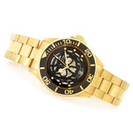 Invicta Men's 22043 Pro Diver Automatic 3 Hand Black Dial Watch