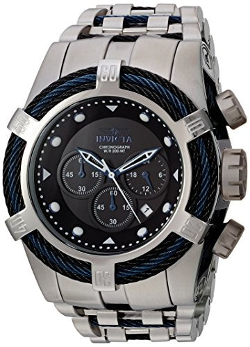 Invicta Men's 23048 Bolt Quartz Chronograph Black Dial Watch