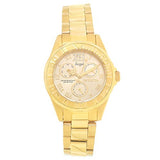 Invicta Women's 21697 Angel Quartz Chronograph Gold Dial Watch