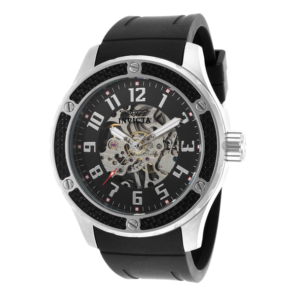 Invicta Men's 16278 Specialty Quartz 3 Hand Black Dial Watch