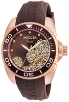 Invicta Women's 23489 Angel Quartz 3 Hand Brown Dial Watch