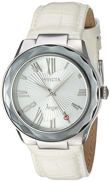 Invicta Women's 22539 Angel Quartz 3 Hand Silver Dial Watch