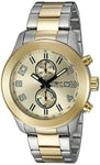 Invicta Men's 21491 Specialty Quartz Multifunction Gold Dial Watch