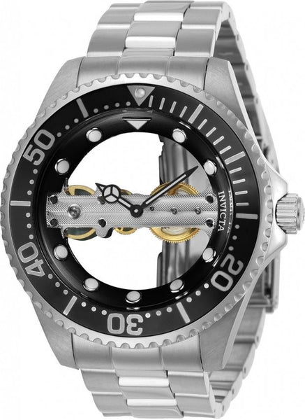 Invicta Men's 24692 Pro Diver Mechanical Multifunction Black Dial Watch