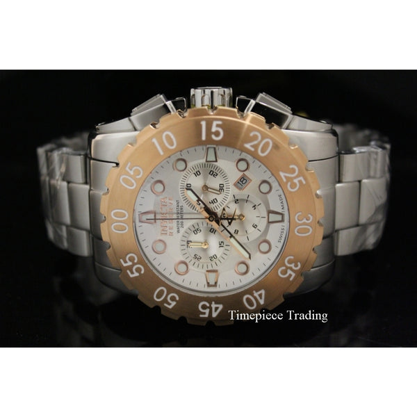 Invicta 1958 Men's Reserve Chronograph Silver Dial Stainless Steel Watch