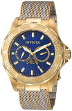 Invicta Men's 24993 Pro Diver Quartz Multifunction Blue Dial Watch