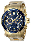 Invicta Men's 23651 Pro Diver Quartz Chronograph Blue Dial Watch