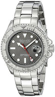 SO&CO New York Men's 5053.1 Yacht Club Quartz Date Luminous Stainless Steel Link Bracelet Watch