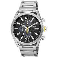 Citizen CTO Eco-Drive Movement Black Dial Men's Watch CA0660-54E