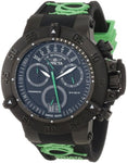 Invicta Men's 10187 Subaqua Noma III Chronograph Black Dial Black and Green S...