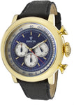 Invicta Men's 13057 Vintage Quartz 3 Hand Blue Dial Watch